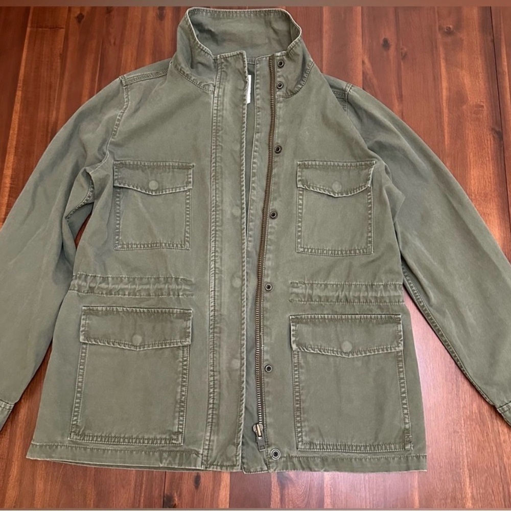 Madewell Surplus Jacket
Field Utility Military Cotton Jacket, Cinch Waist. Small - Picture 9 of 15